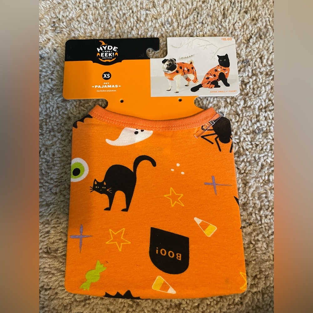 Hyde and Eek! Boutique Halloween Item Orange Pajamas